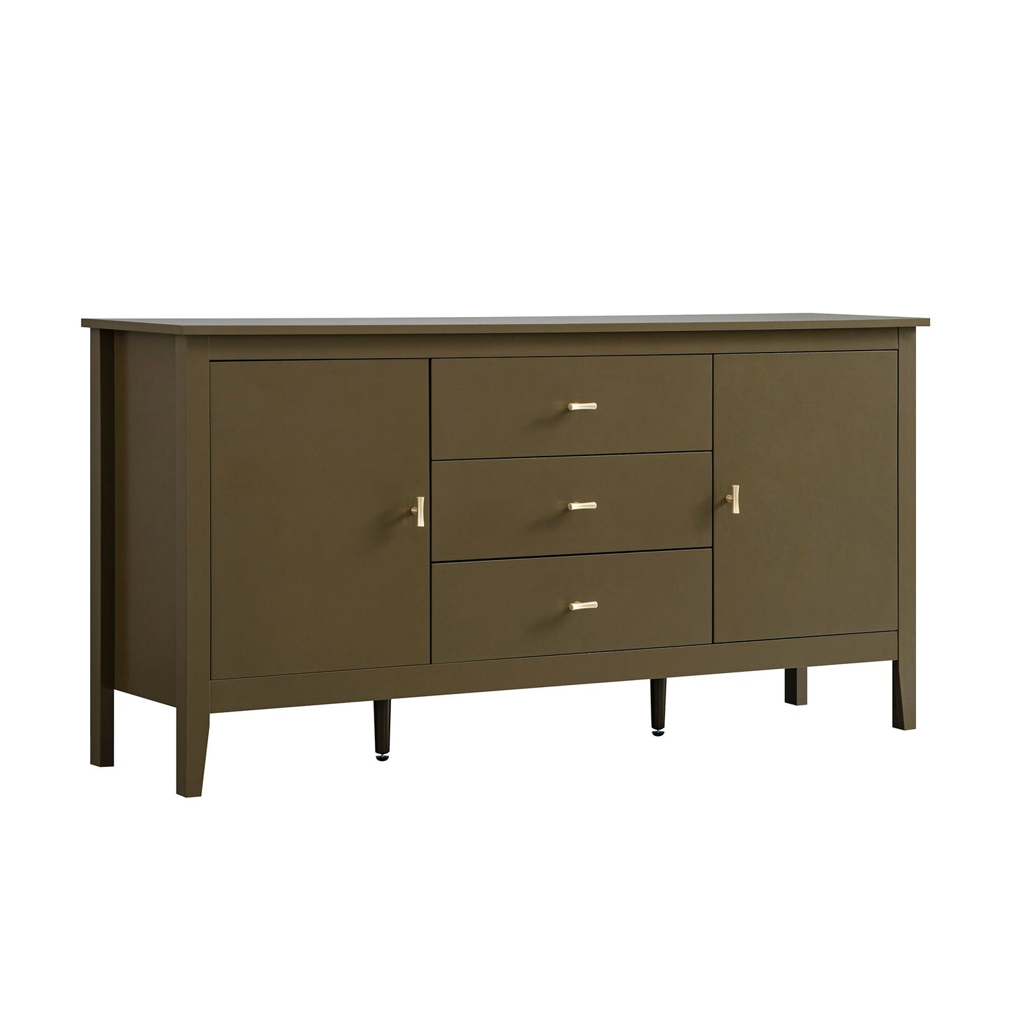 Buffet large avec tiroirs Oakham, Olive Grove