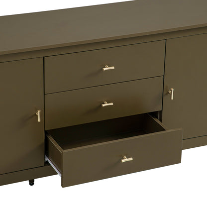 Buffet large avec tiroirs Oakham, Olive Grove