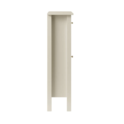 Meuble à chaussures à 2 niveaux Oakham, blanc ombré