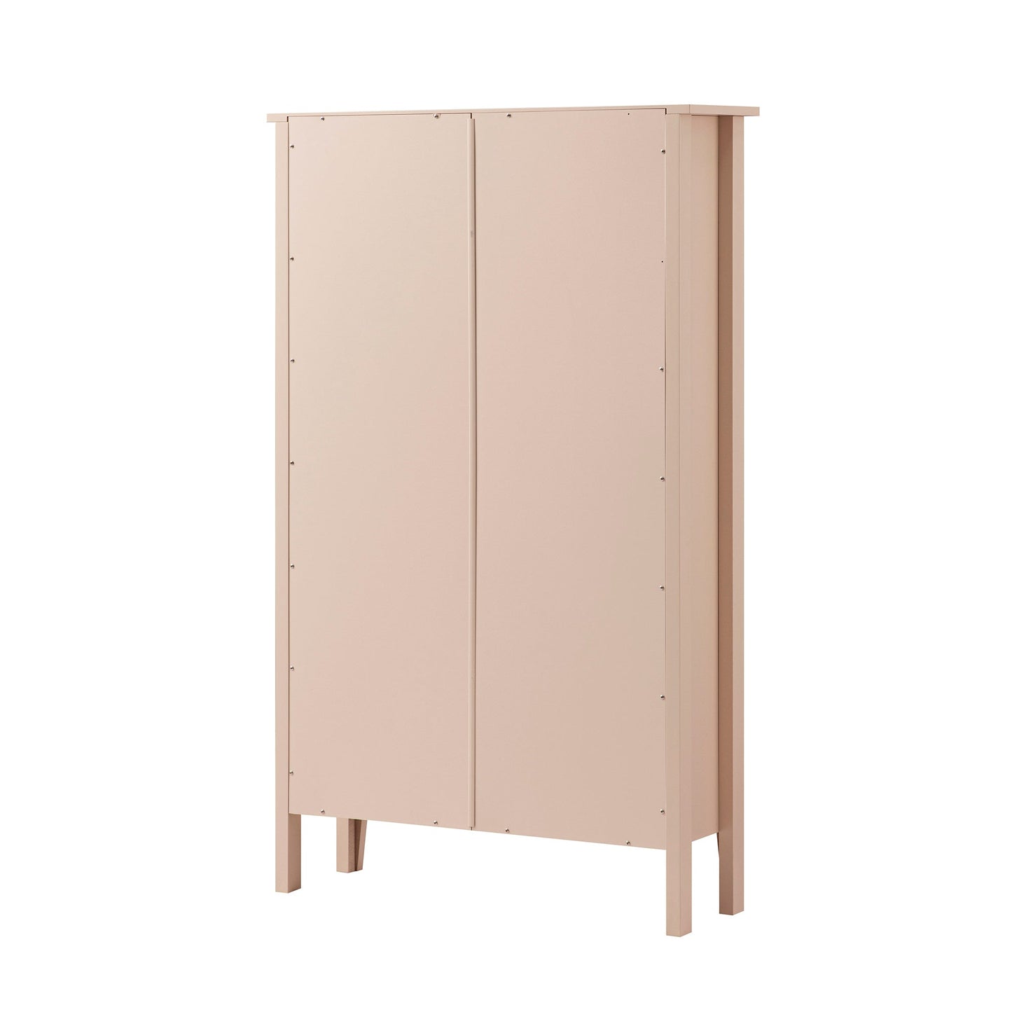 Meuble à chaussures à 3 niveaux Oakham, rose nude