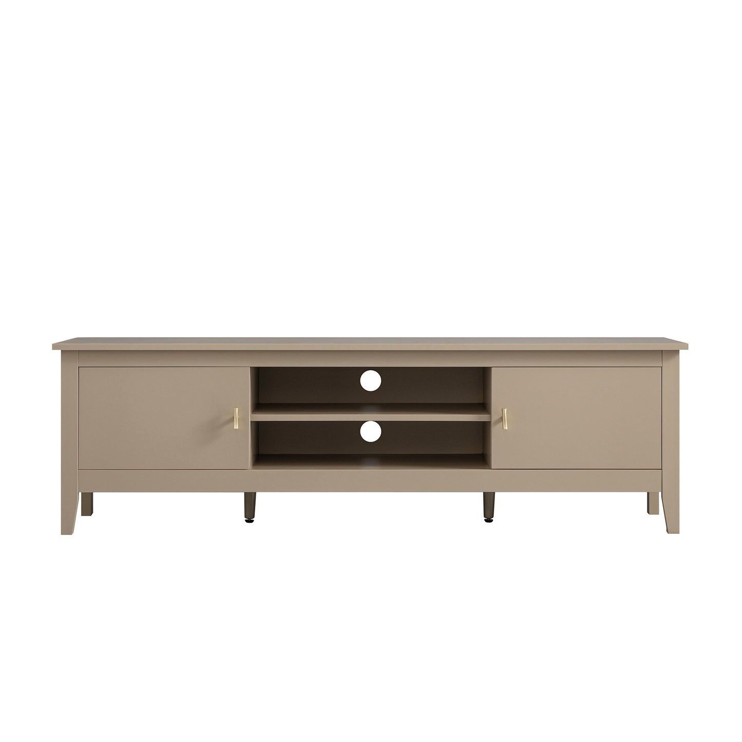 Oakham 59 Wide Media Unit, Gris foncé