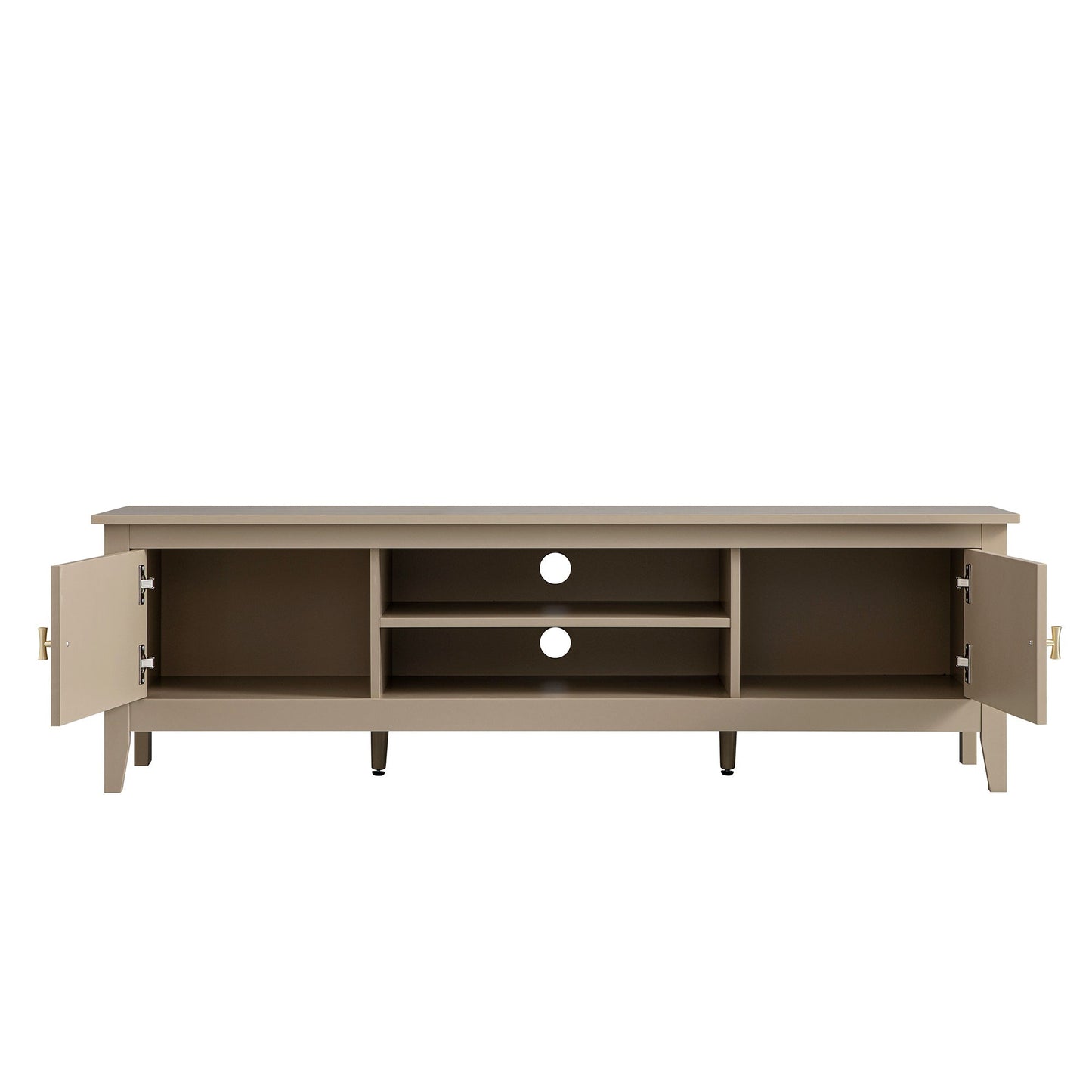 Oakham 59 Wide Media Unit, Gris foncé