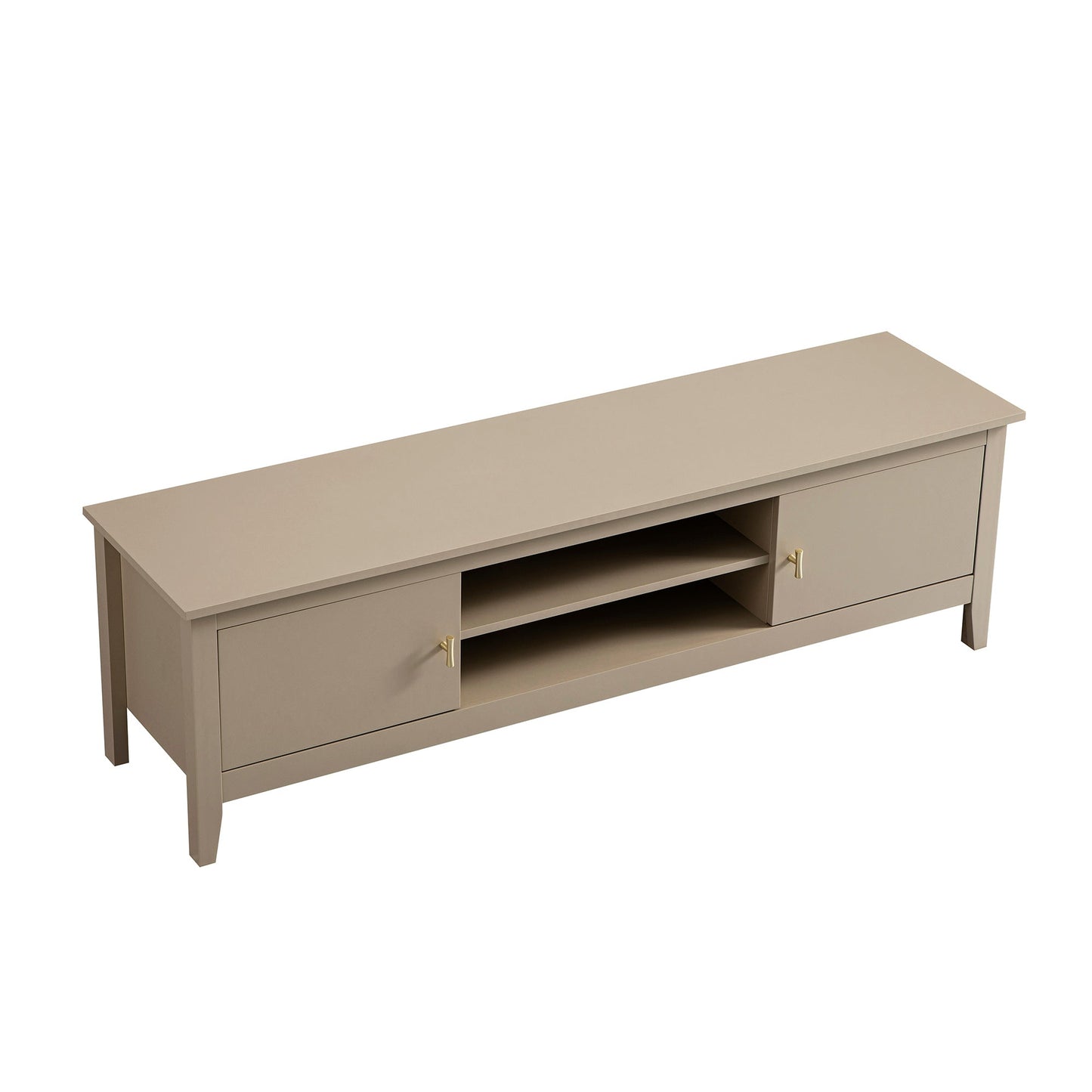 Oakham 59 Wide Media Unit, Gris foncé