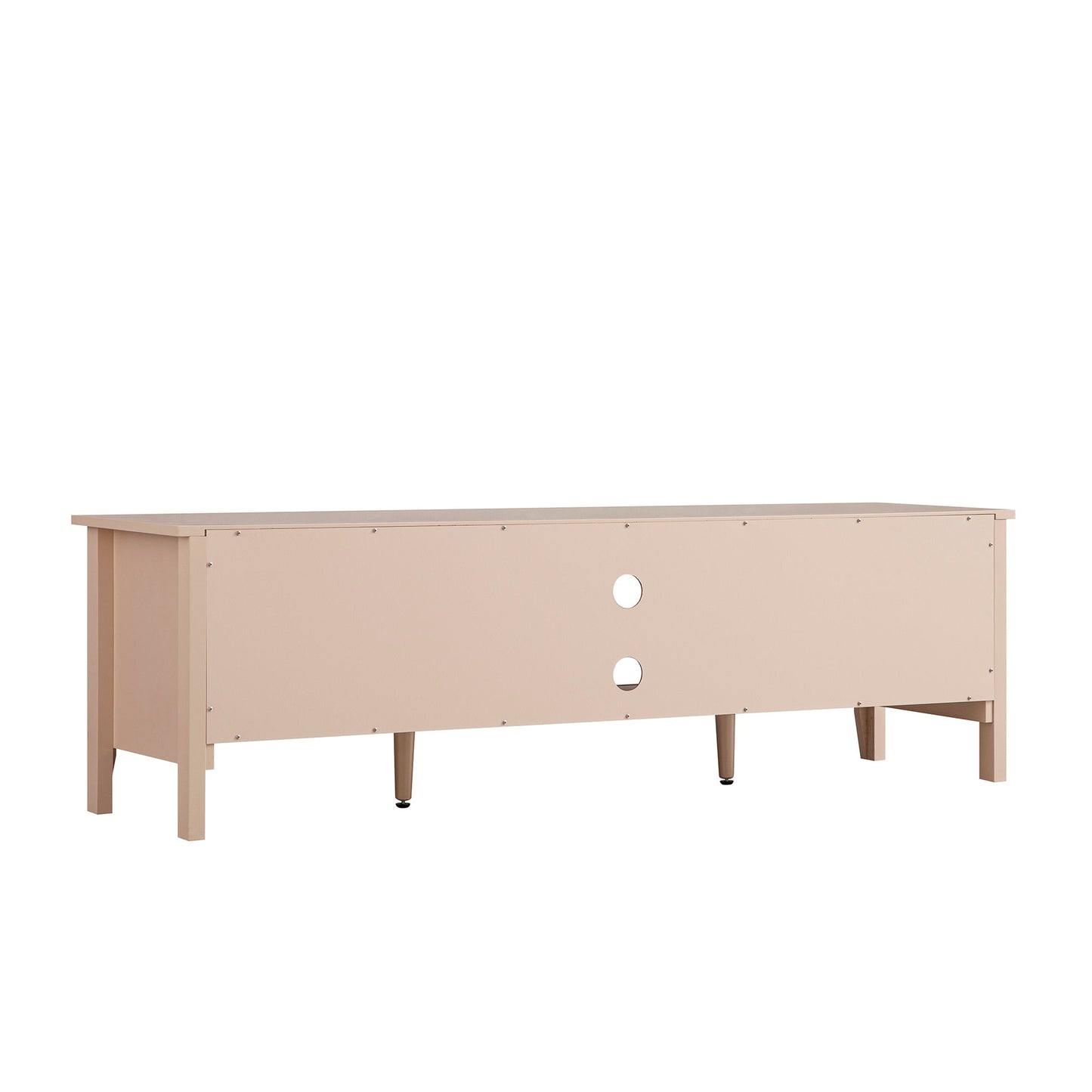 Meuble multimédia large Oakham 59, rose nude
