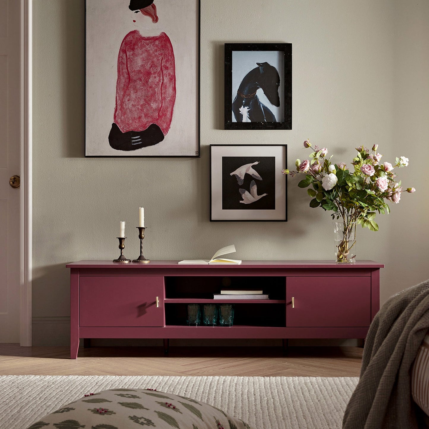 Oakham 59 Wide Media Unit, cerisier sauvage