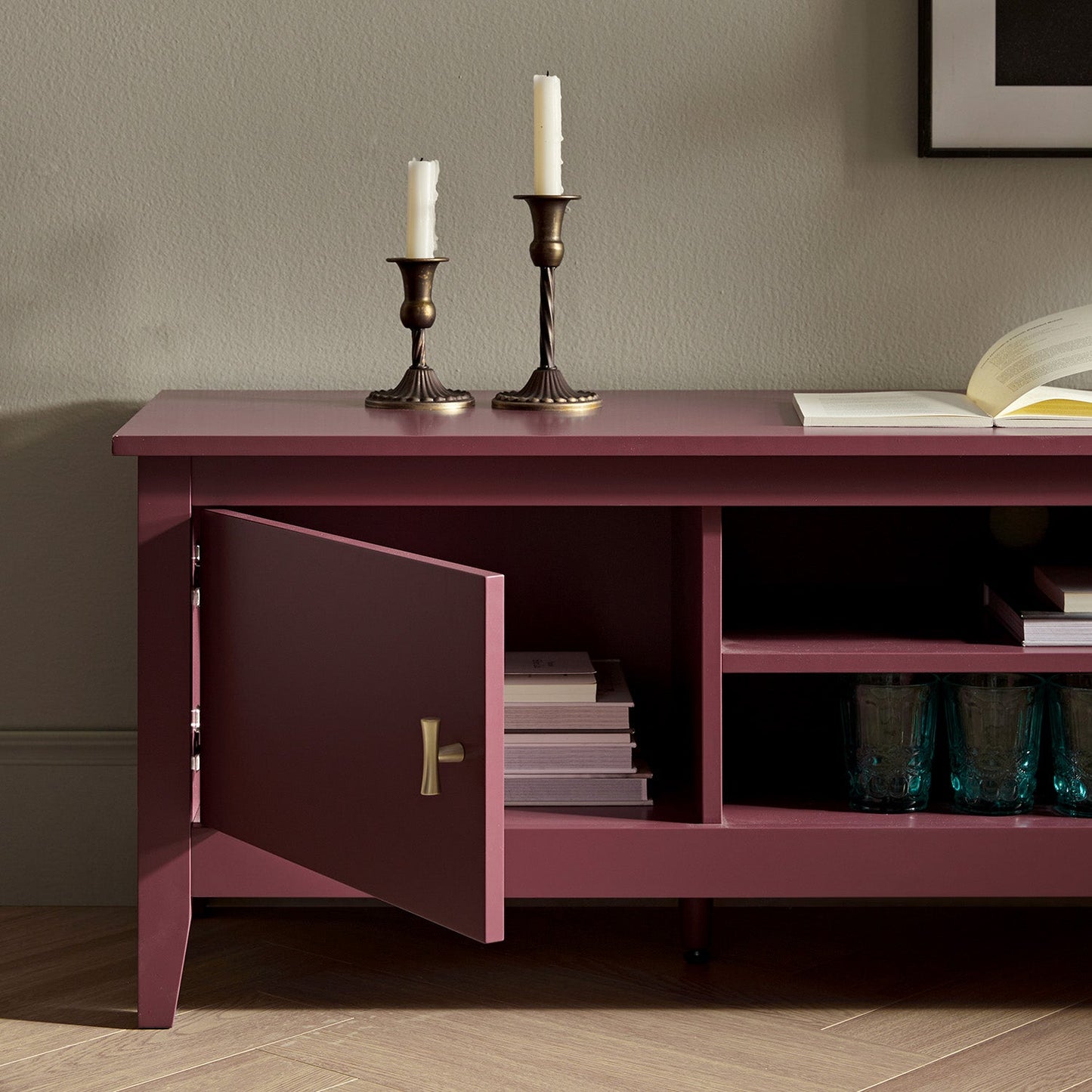 Oakham 59 Wide Media Unit, cerisier sauvage