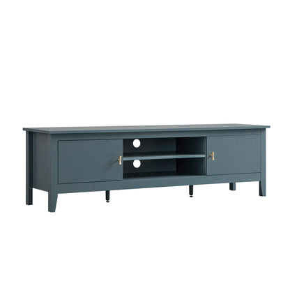 Meuble multimédia Oakham 59 Wide, bleu orageux