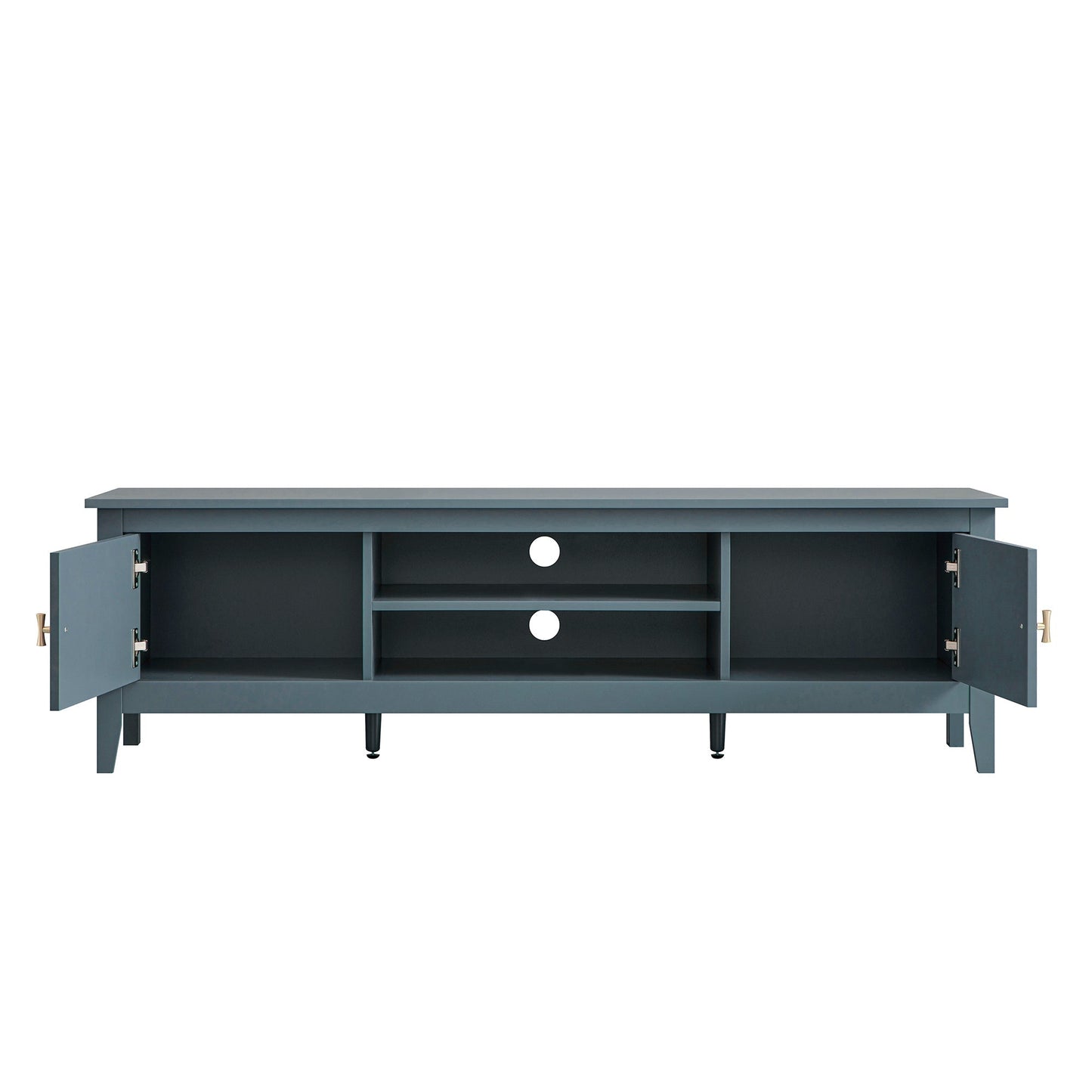 Meuble multimédia Oakham 59 Wide, bleu orageux