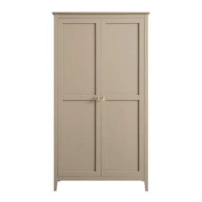 Penderie double Oakham, gris foncé
