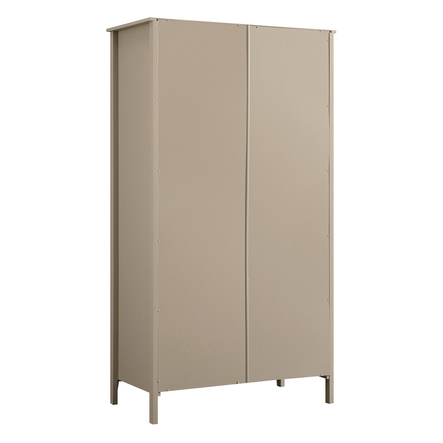 Penderie double Oakham, gris foncé