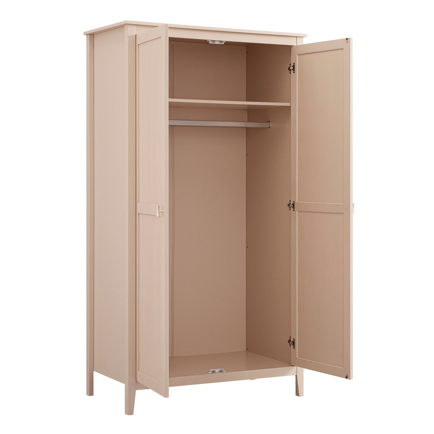 Penderie double Oakham, rose nude