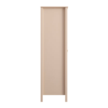 Penderie double miroir Oakham, rose nude
