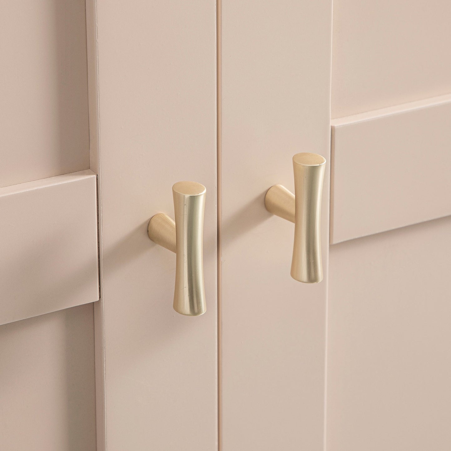 Penderie double Oakham, rose nude