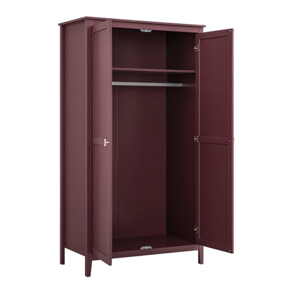 Penderie double Oakham, cerisier sauvage