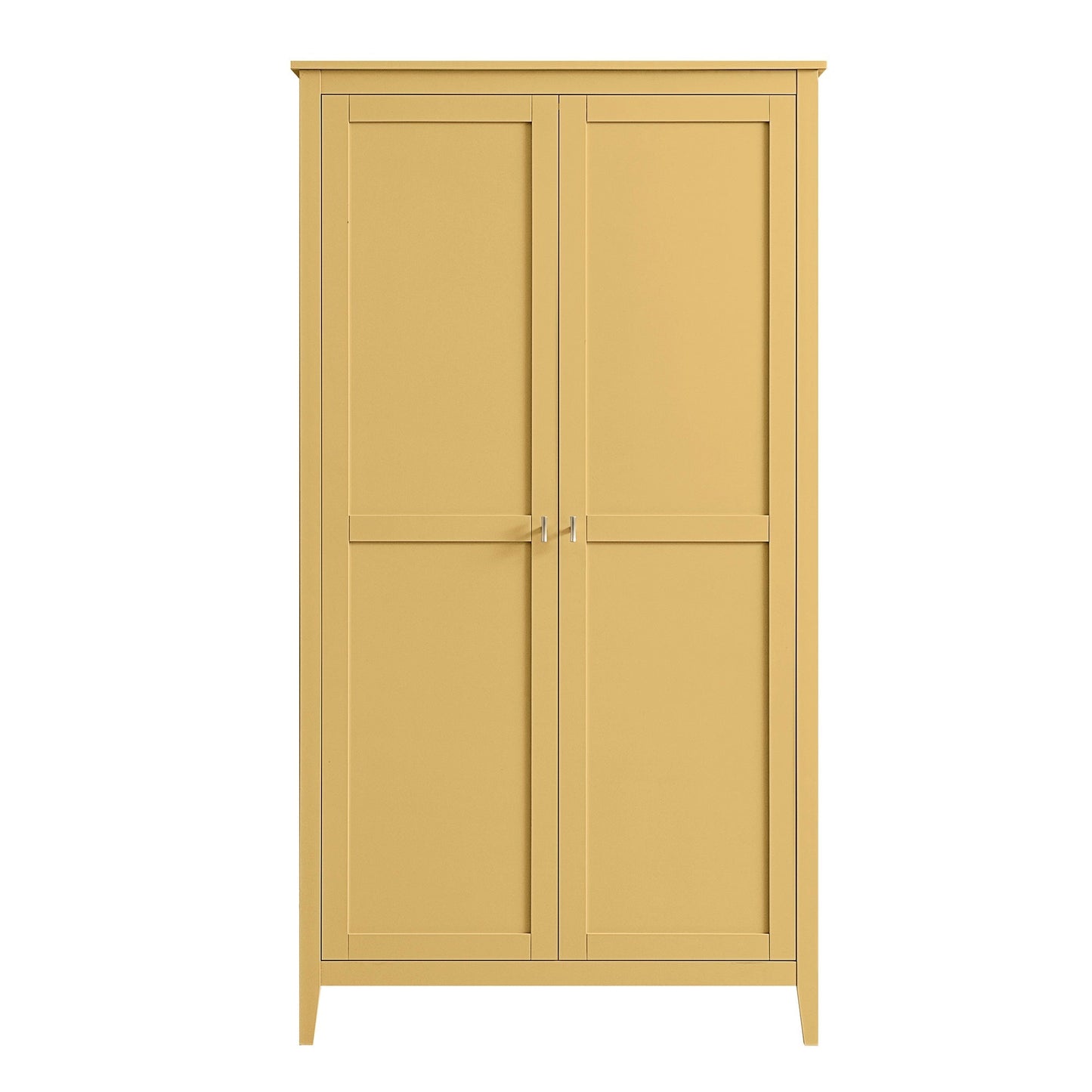 Penderie double Oakham, rotin jaune