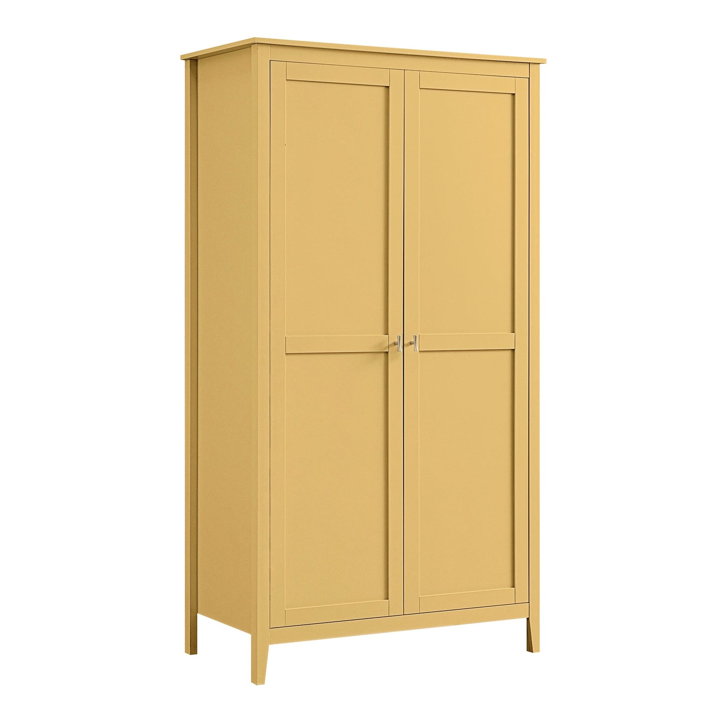 Penderie double Oakham, rotin jaune