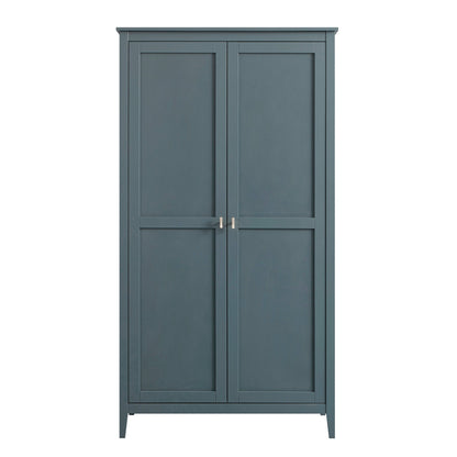 Penderie double Oakham, bleu orageux