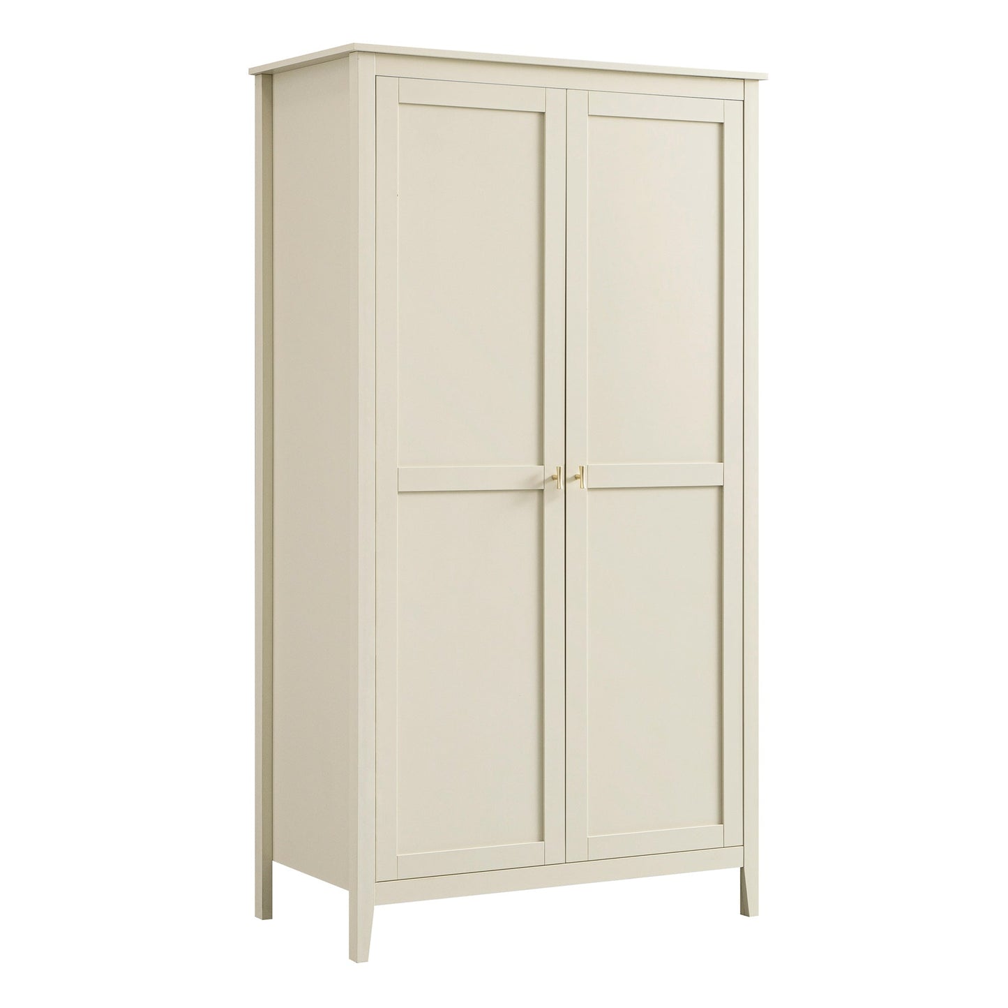 Penderie double Oakham, blanc ombragé