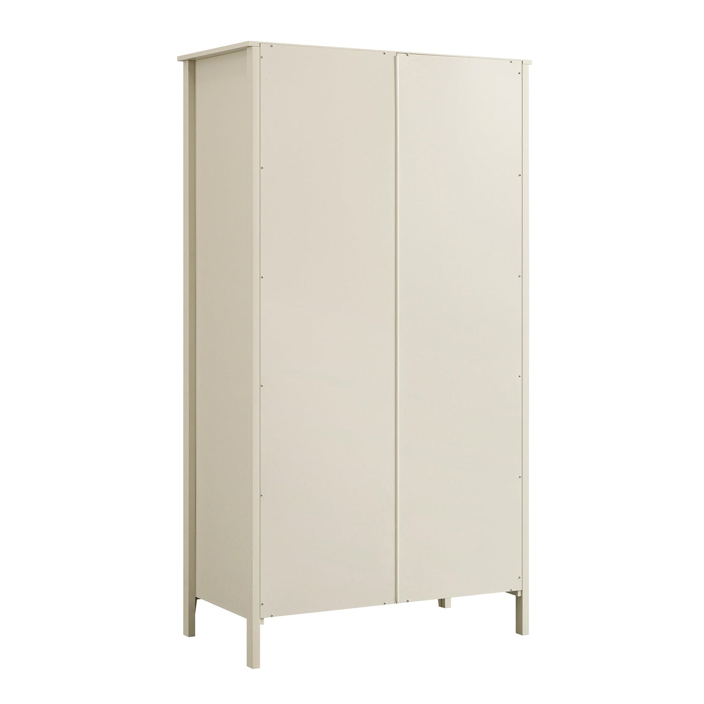 Penderie double Oakham, blanc ombragé