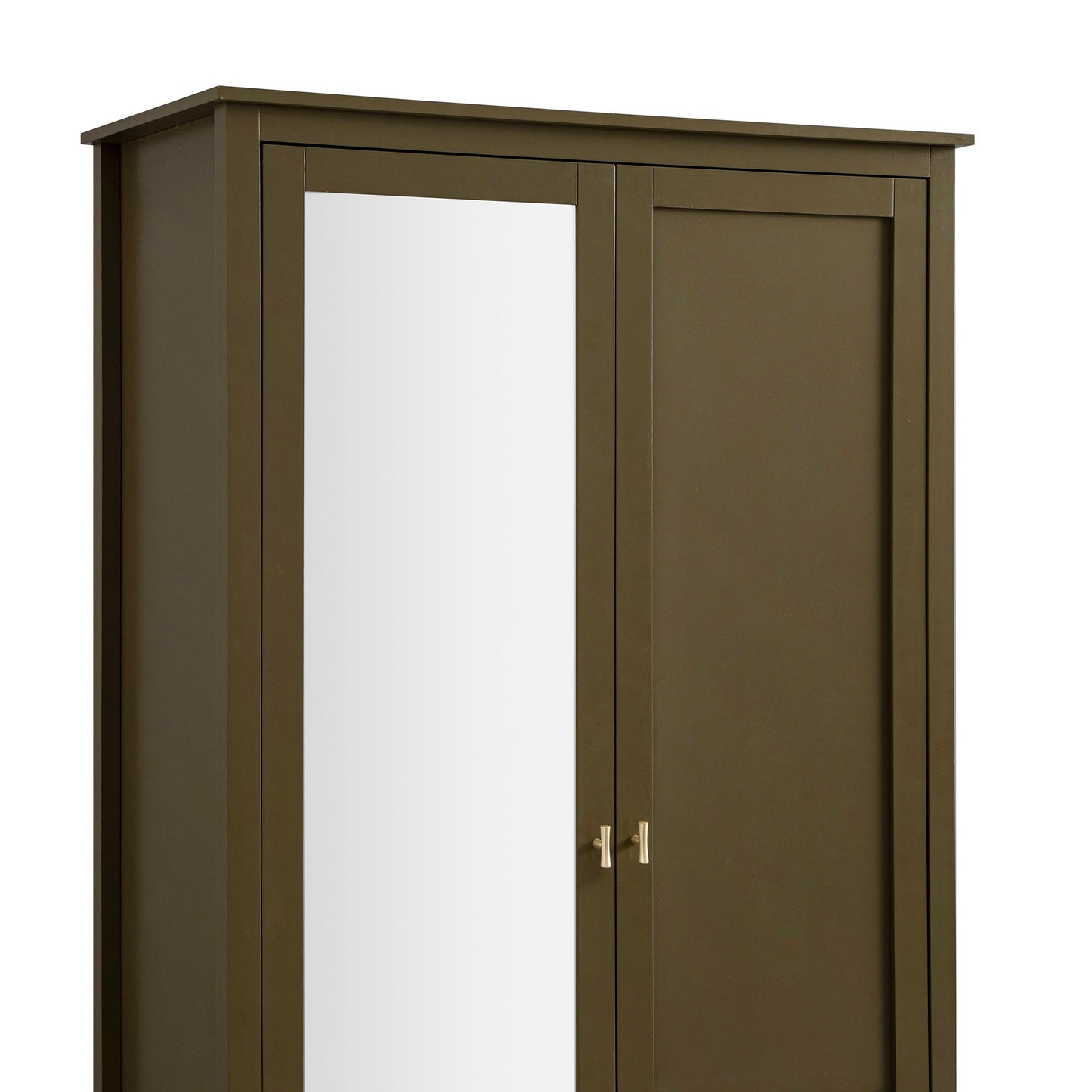 Armoire double à miroirs Oakham, Olive Grove