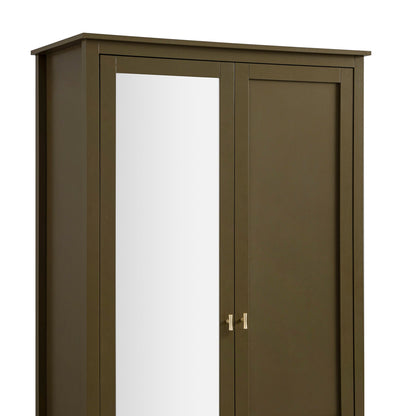 Armoire double à miroirs Oakham, Olive Grove