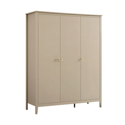 Placard triple Oakham, gris foncé