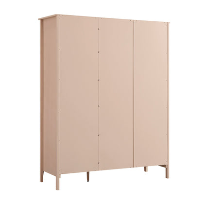 Penderie triple Oakham, rose nude