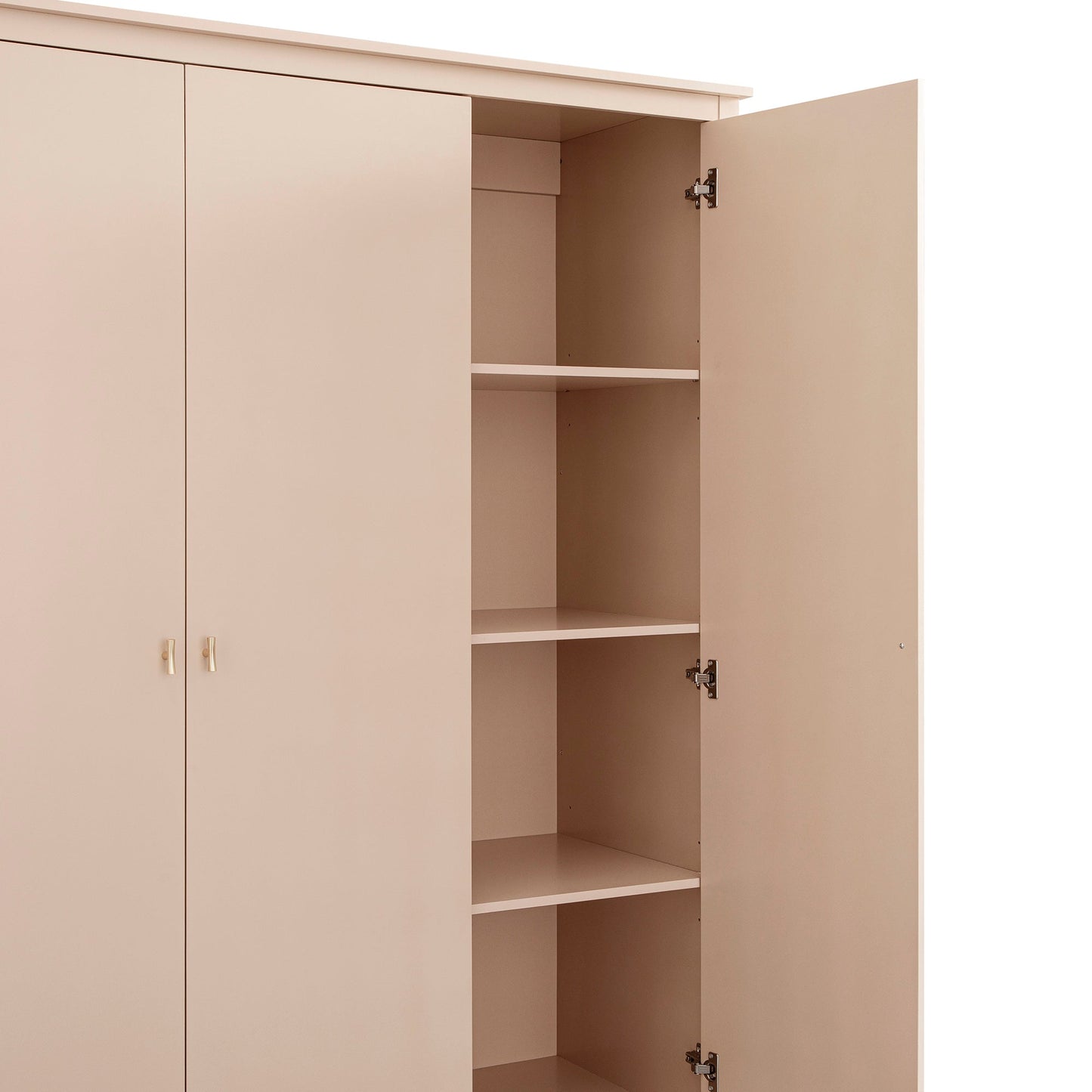 Penderie triple Oakham, rose nude