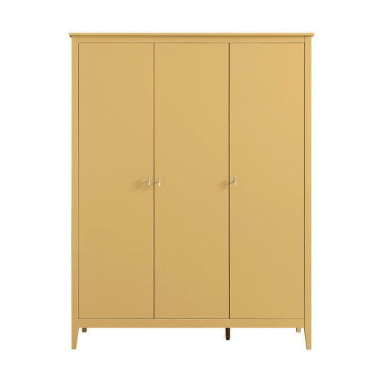 Penderie triple Oakham, rotin jaune