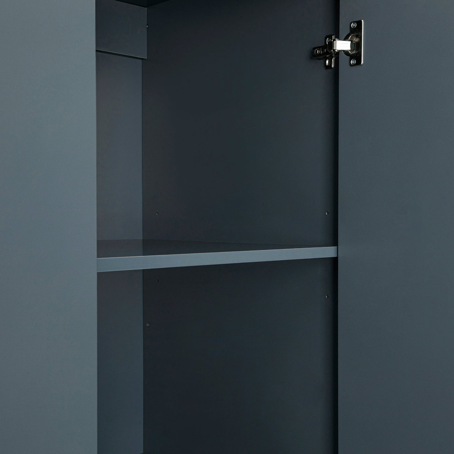 Penderie triple Oakham, bleu orageux