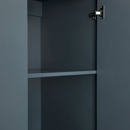 Penderie triple Oakham, bleu orageux