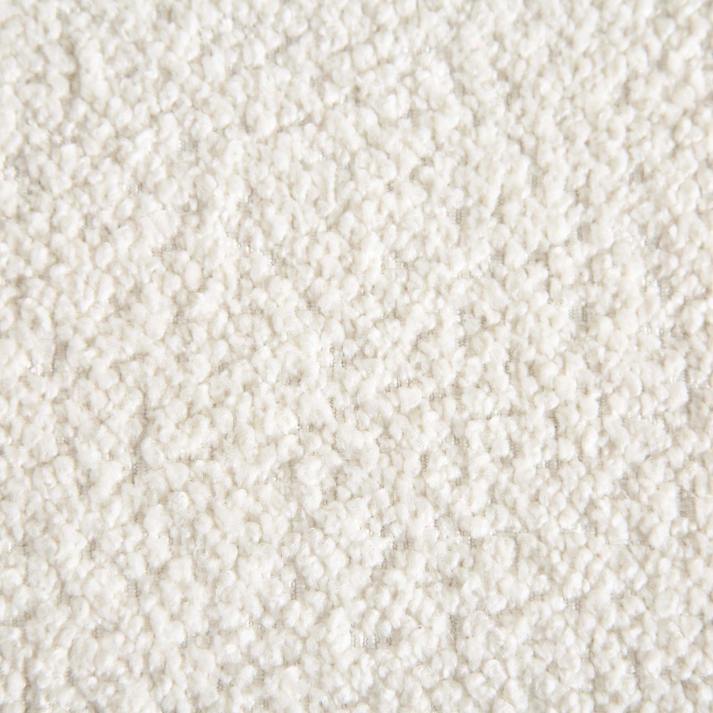 Canapé Dipley en tissu bouclé beige, 3 places