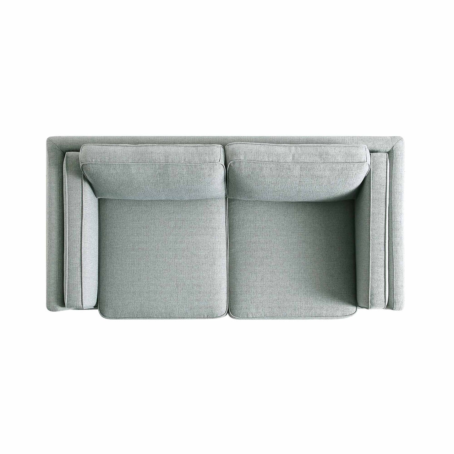Canapé 2 places en tissu Dipley Sage