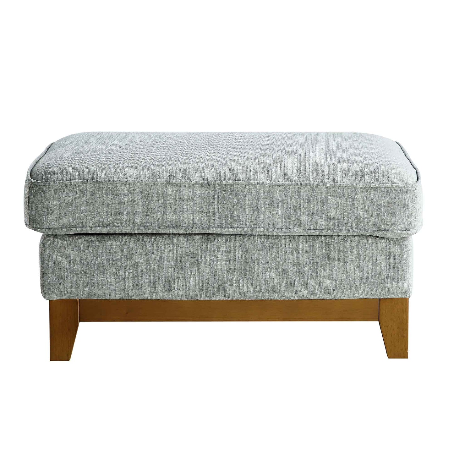 Repose-pieds de rangement en tissu tissé Dipley Sage