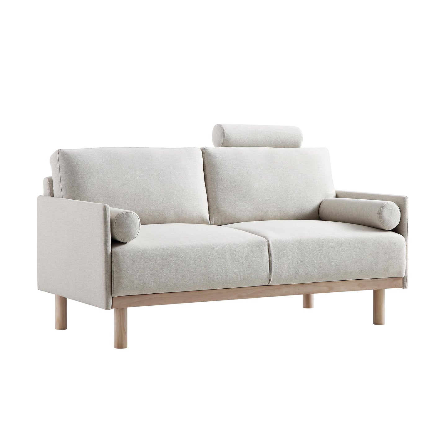 Canapé 2 places en tissu Timber Oatmeal