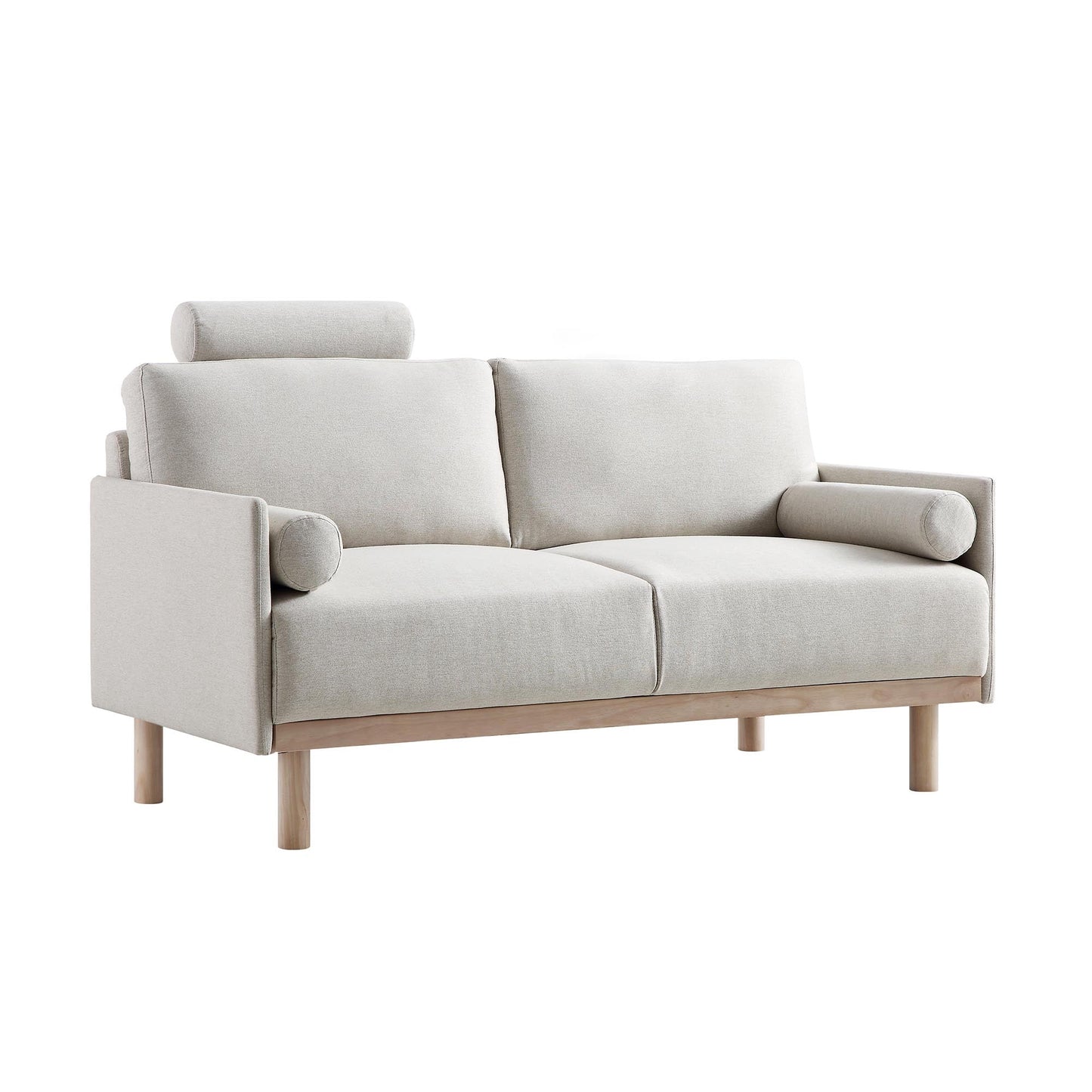 Canapé 2 places en tissu Timber Oatmeal