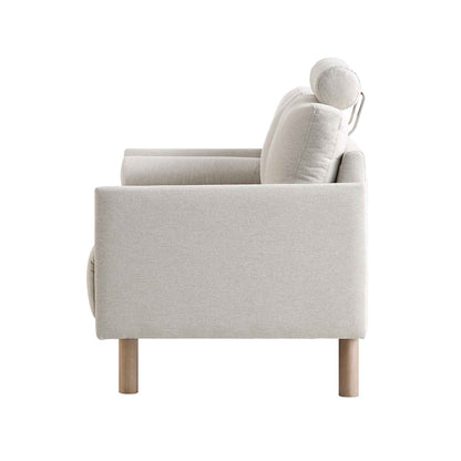 Canapé 2 places en tissu Timber Oatmeal