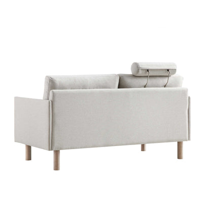 Canapé 2 places en tissu Timber Oatmeal