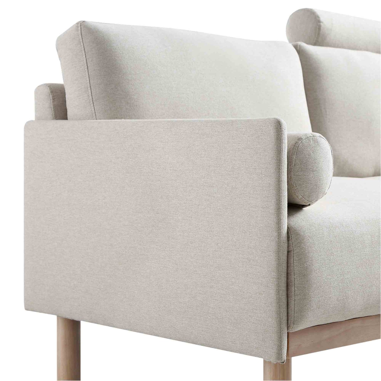 Canapé 2 places en tissu Timber Oatmeal