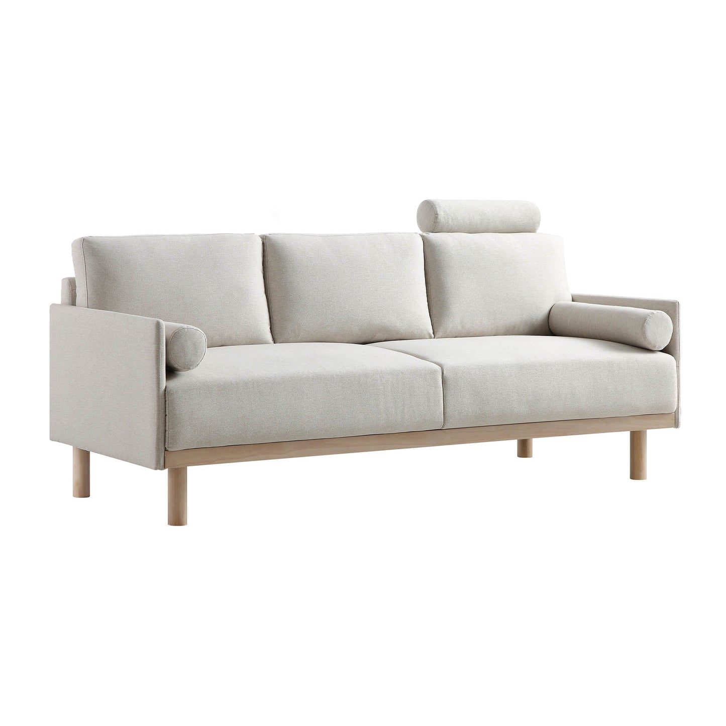 Canapé 3 places en tissu Timber Oatmeal