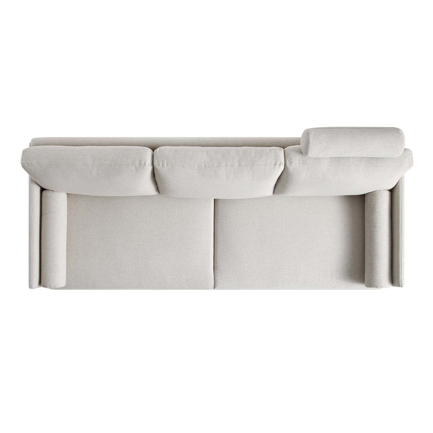 Canapé 3 places en tissu Timber Oatmeal