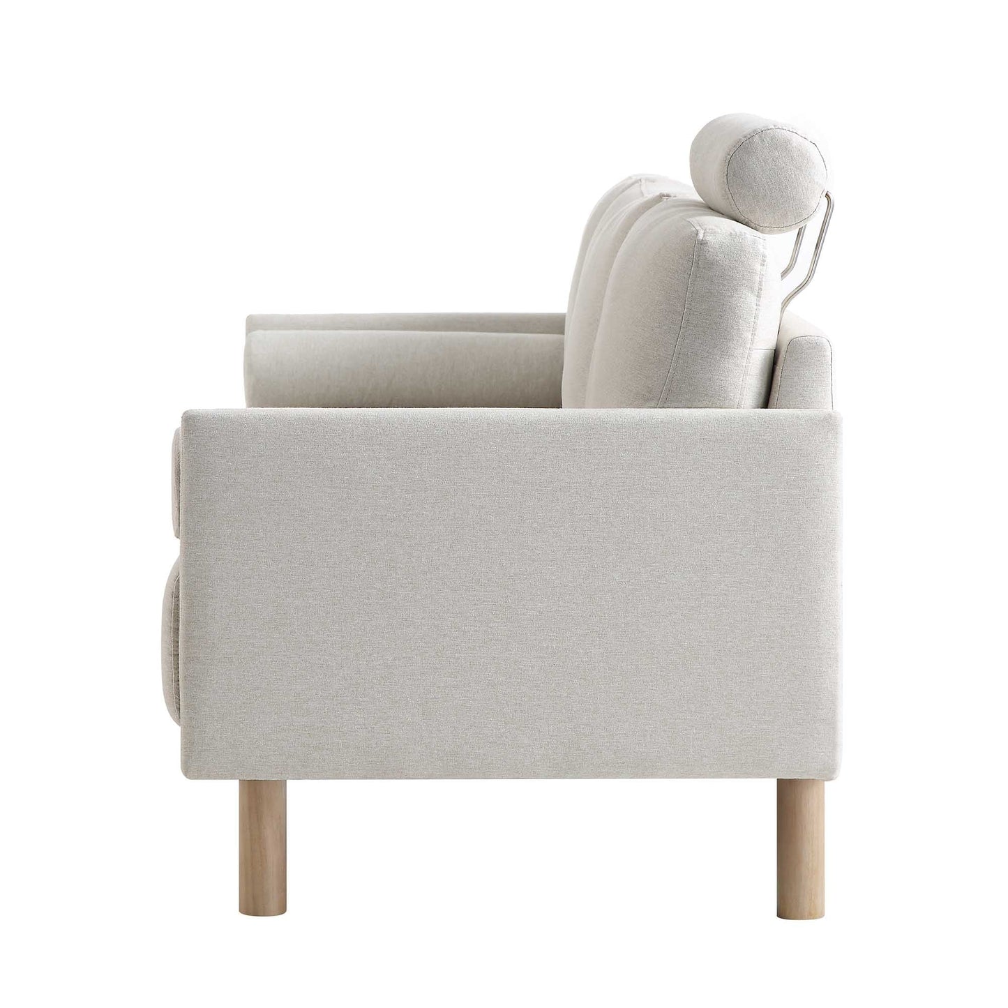 Canapé 3 places en tissu Timber Oatmeal