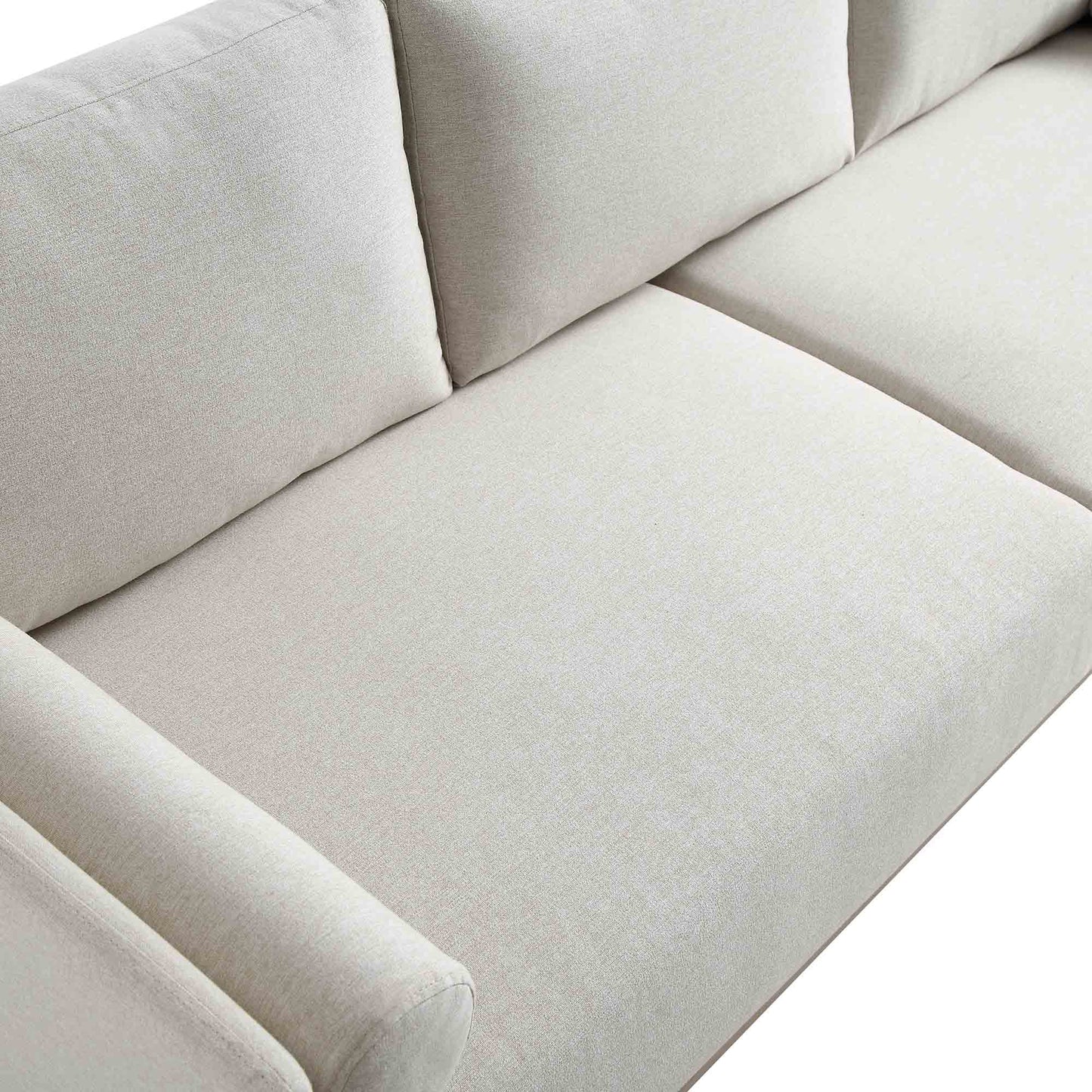 Canapé 3 places en tissu Timber Oatmeal