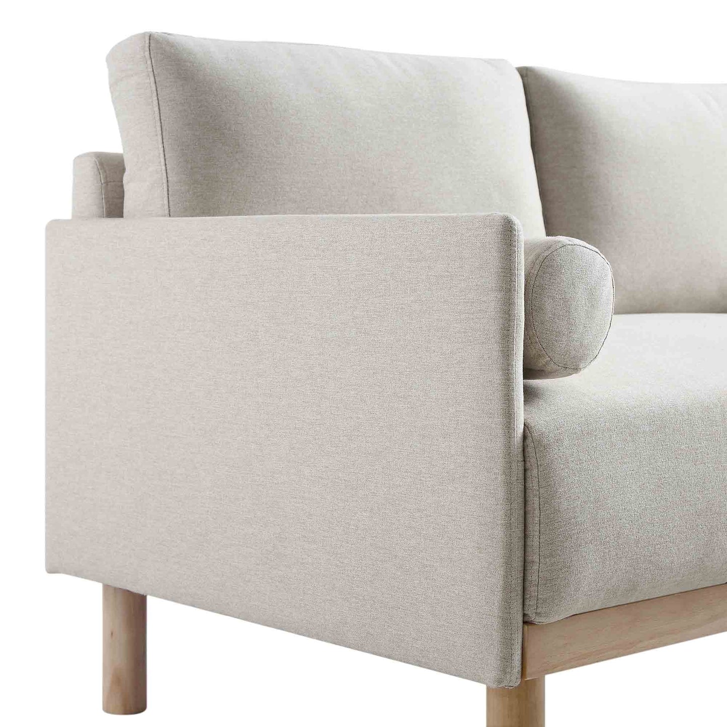 Canapé 3 places en tissu Timber Oatmeal