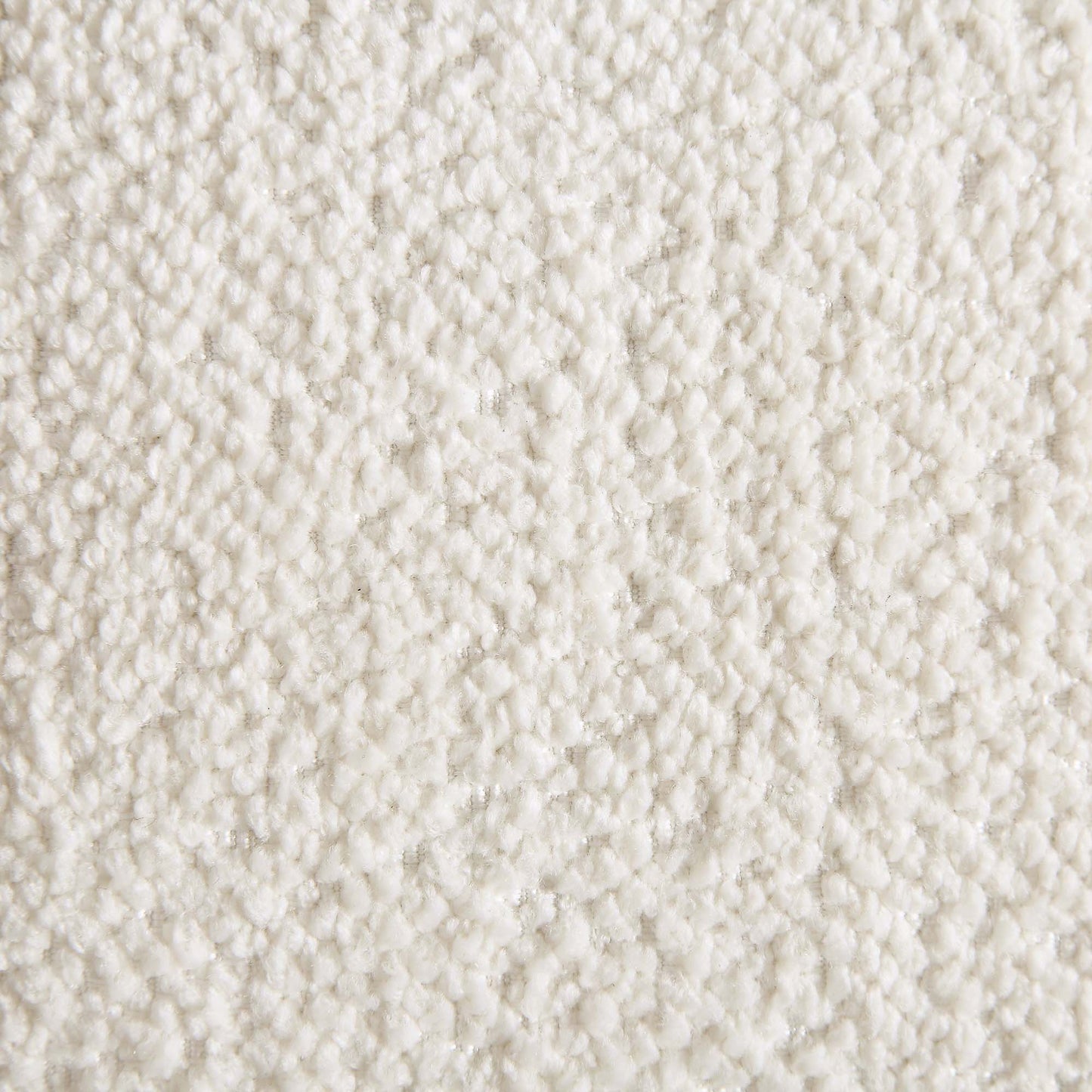 Canapé Belsize Beige Boucle avec base en bois, 3 places