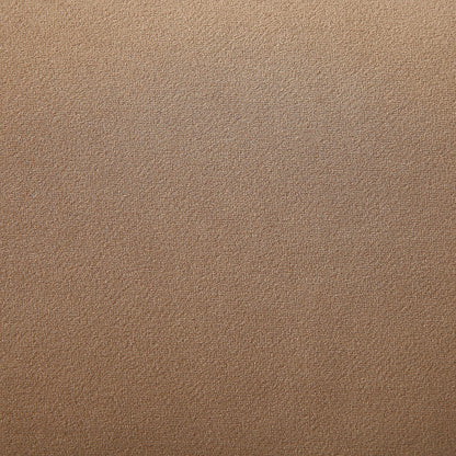 Canapé et repose-pieds en velours camel Daphnis
