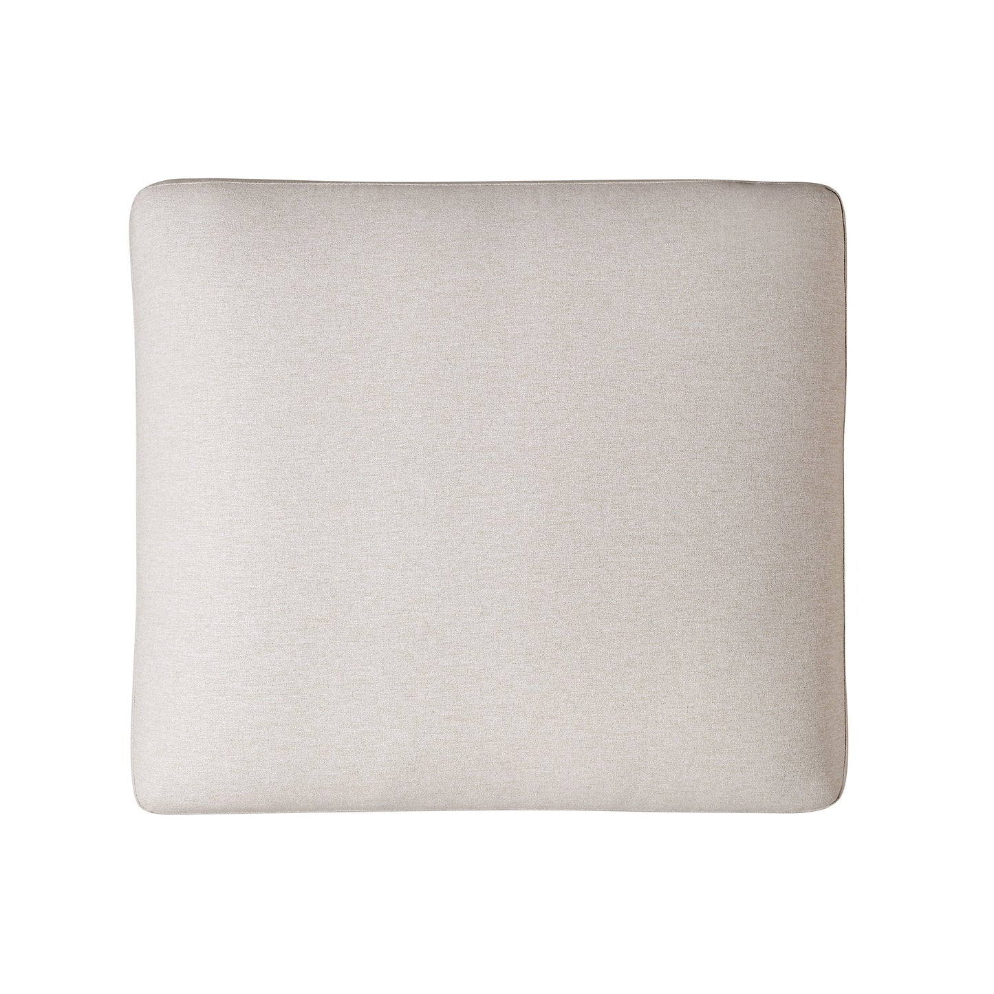 Canapé et repose-pieds en tissu Daphnis Oatmeal