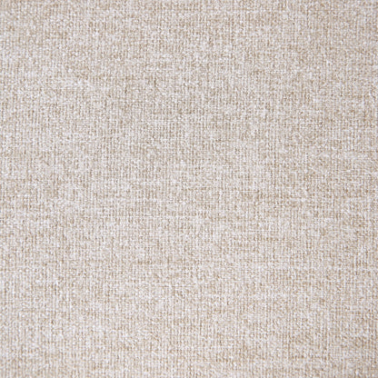 Canapé et repose-pieds en tissu Daphnis Oatmeal