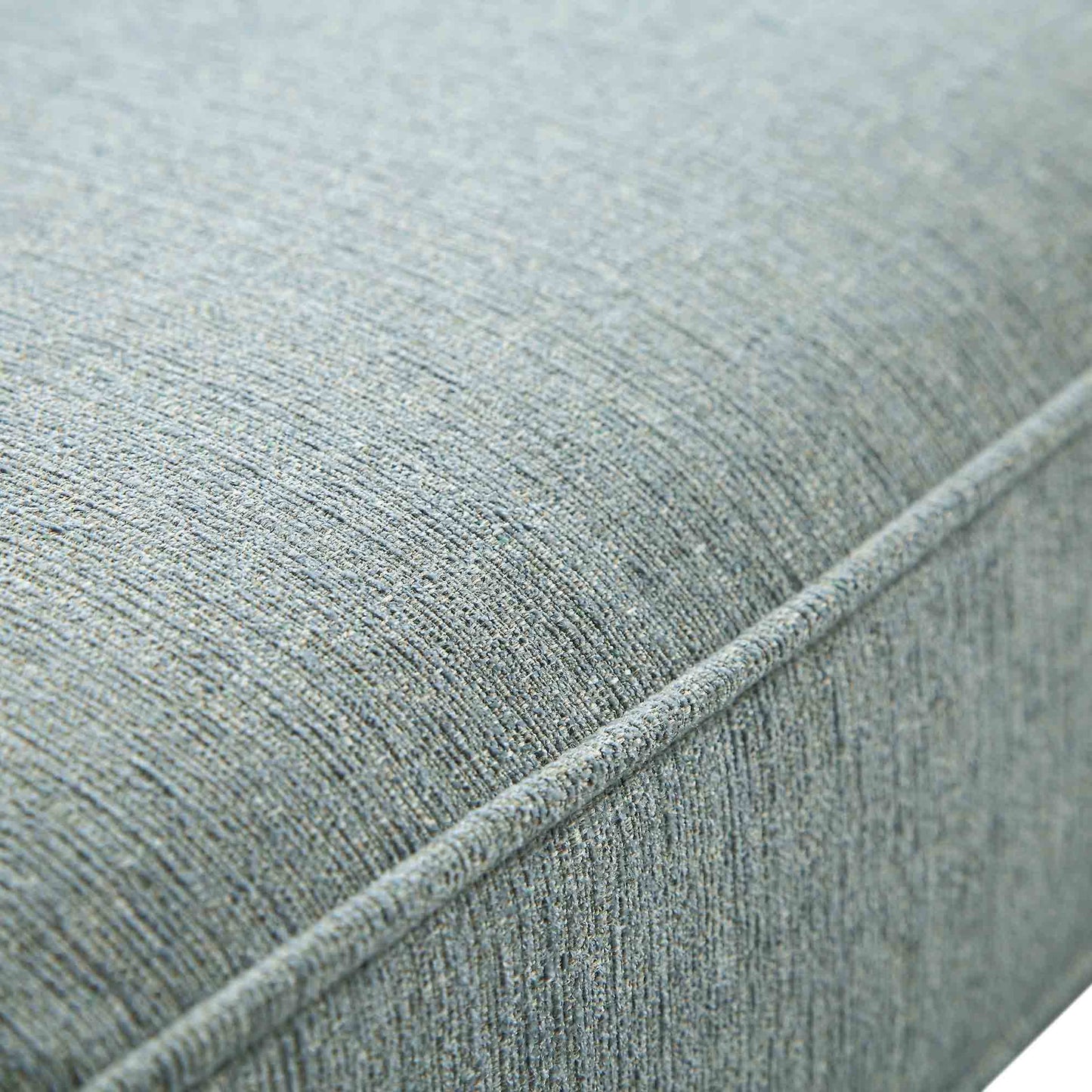 Canapé d'angle Dipley Sage en tissu tissé Grande