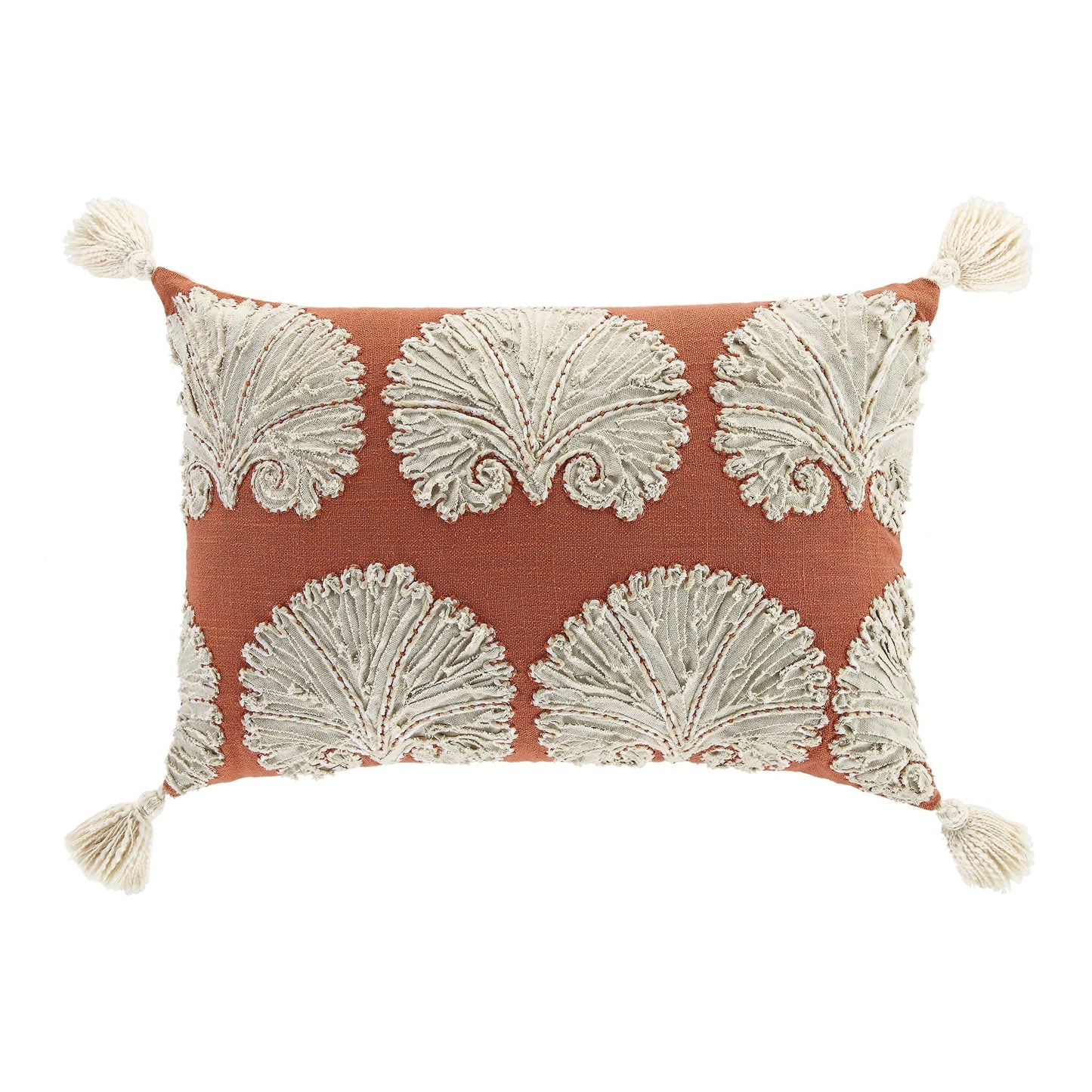 Aubrey Collection Coussin à appliqué à motif Suzani